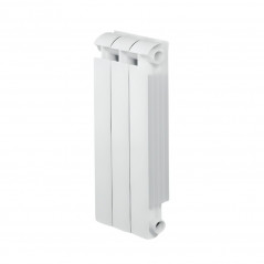 Radiateur fonte alu 486W chauffage central 3 éléments KLASS 800 blanc