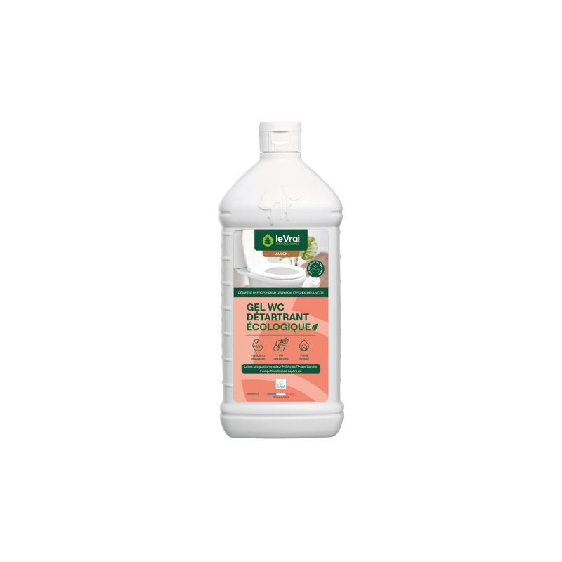 LE VRAI PROFESSIONNEL ecological WC descaling gel 1L.