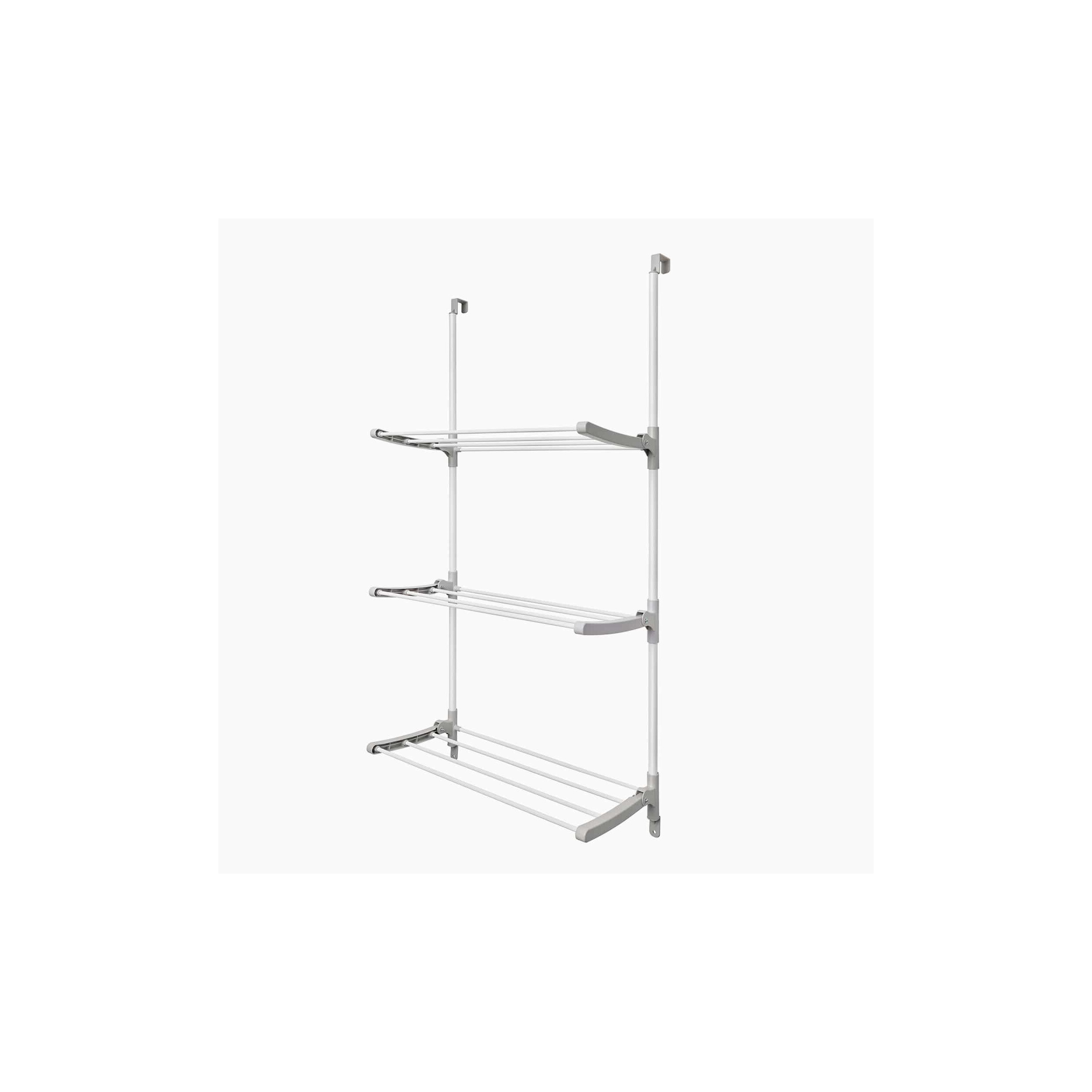 Foldable hanging rack for doors, hanging capacity 8m.