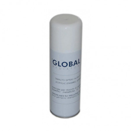 Bombe de peinture blanche GLOBAL 200ml