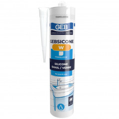 Gebsicone W: 310 ml cartridge, translucent