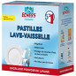 Pastilles lave-vaisselle 5 en 1 ECNESS, 40 pastilles.