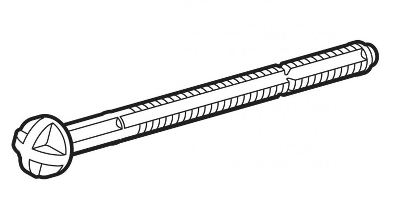 Tige de déclenchement Geberit pour réservoir à encastrer Twinline