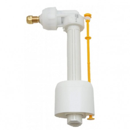 Short nose float valve for support frame