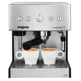 Expresso Magimix 19 barras de cromo mate - 11414 ENTREGAGRATIS! - Labeix - Référence fabricant : 006434