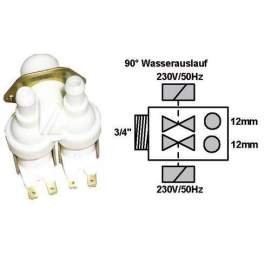 Válvula solenoide de 2 vías 90° D. 12mm BSK - PEMESPI - Référence fabricant : 284938