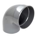 PVC elbow 87°30 (90°) MF : 200