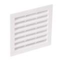 PVC Classic: Quadrato 131x131, bianco con zanzariera