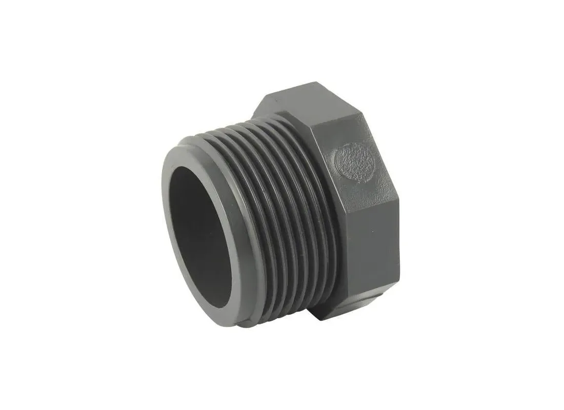 Male PVC pressure plug