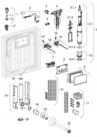 Geberit Sigma 8 cisterna : UP720