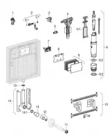 Geberit Sigma 8 Tank: UP700