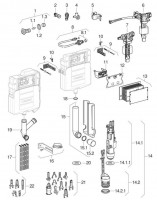 Réservoir Geberit Sigma 12 : UP320 (compatible Duofix)