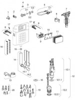 Réservoir Geberit Sigma 12 :  UP300 (compatible Duofix)