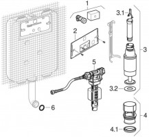 Geberit Tank: 10.700