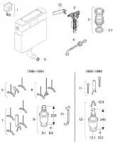 Geberit Nuvo tanks : 110.620