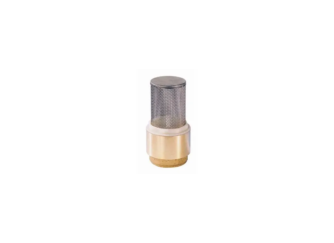 Strainer valve (brass body / stainless steel strainer)