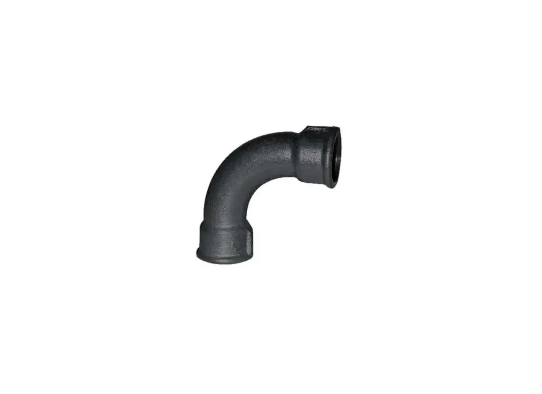 90° BLACK Elbows, large radius, double female