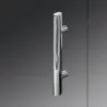 Shower door handles