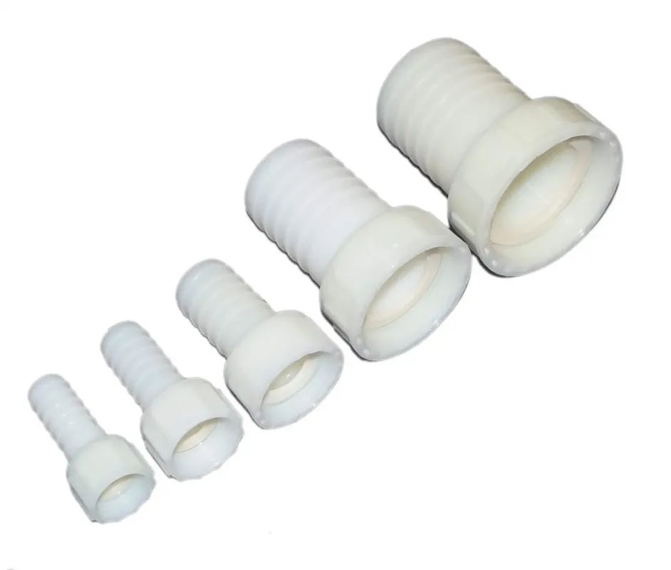 Polyamide splined fitting loose nut