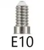 Socket for E10 bulb