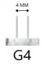 Portalampada per lampadina G4