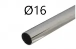 Rod and tube for wardrobe 16mm