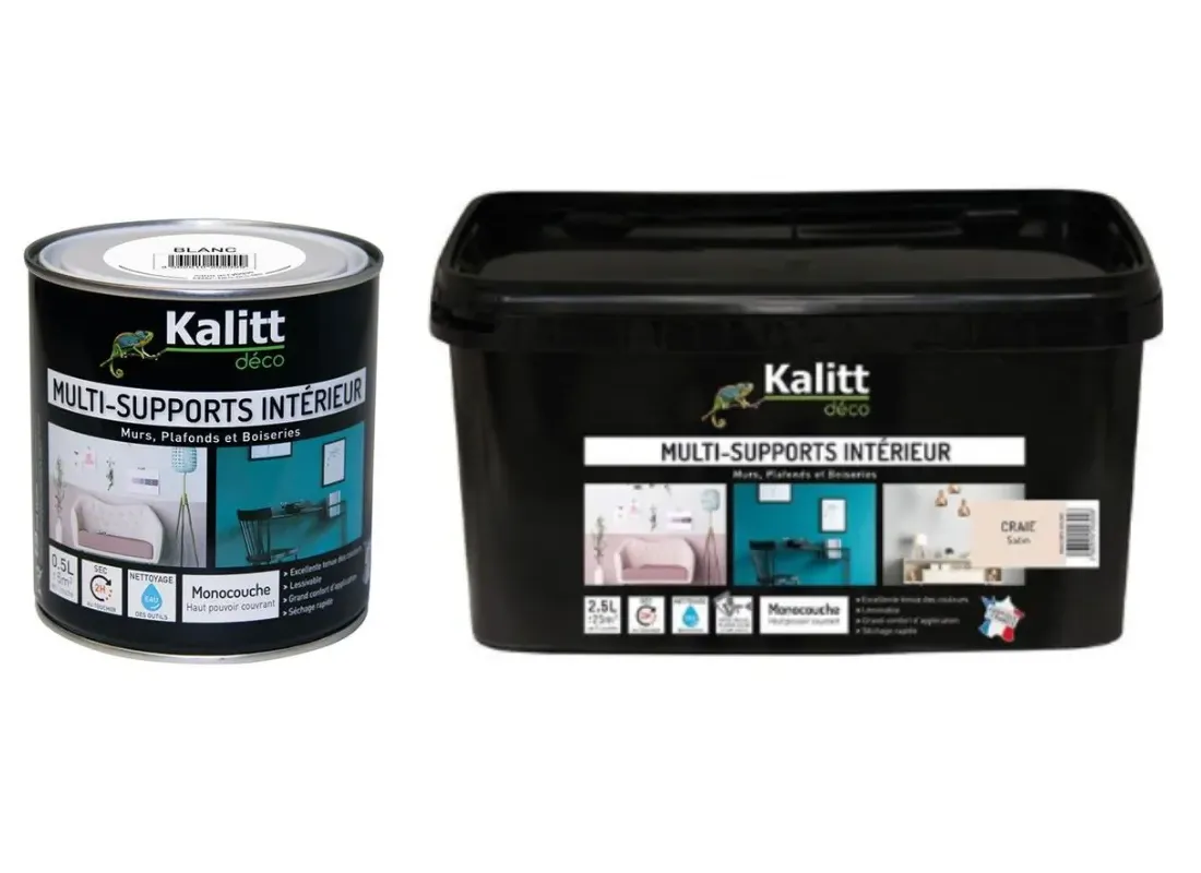 Multi-support satin paint