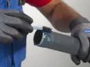 Gluing PVC fittings