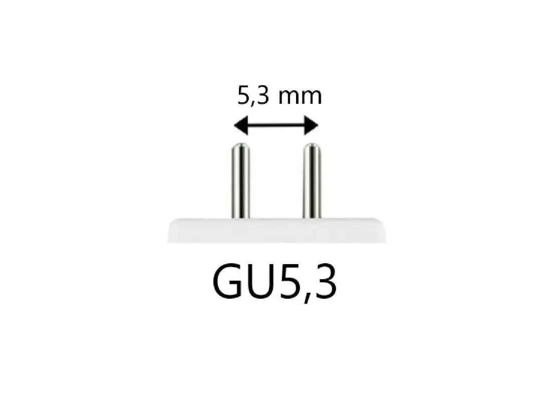 Glühbirnen GU5.3 - MR16 und Fassungen