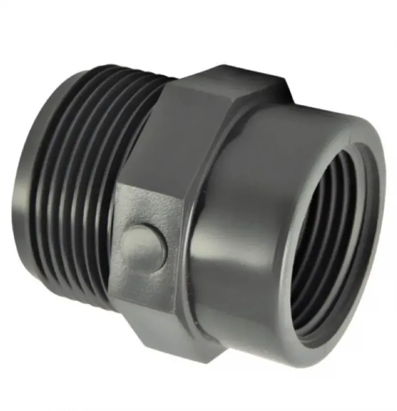 Screw-in PVC pressure reducer male female