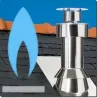 Chimenea de gas horizontal / vertical