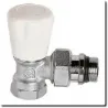 Two-piece radiator valve