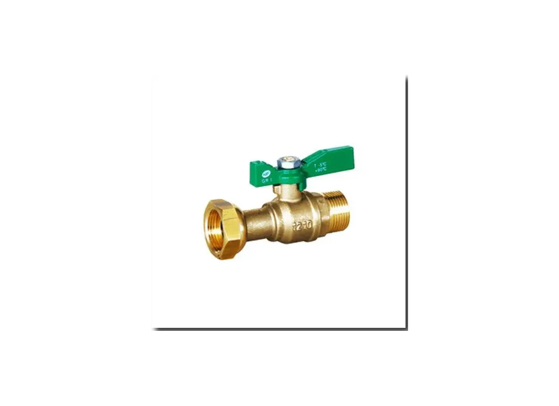 Male and female meter valve