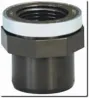 Female threaded end cap with PVC HTA reinforcement