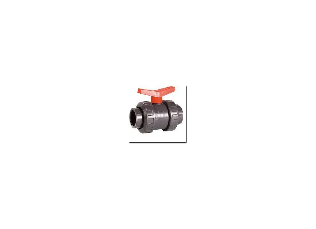 PVC pressure glued ball valve